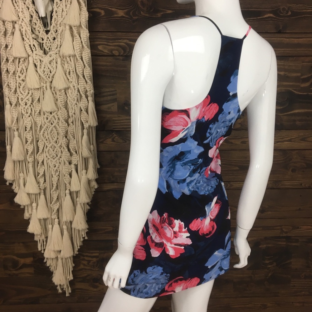 1.‎ State | Floral Dress Racerback Mini Dress - Picture 2 of 7